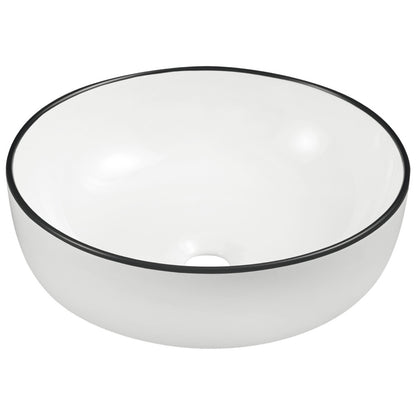 KR-98 WH/BL kerámia design mosdó