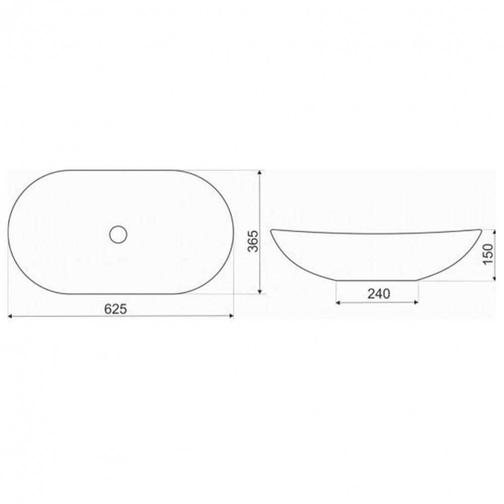 KR-781 kerámia design mosdó 62x36 cm