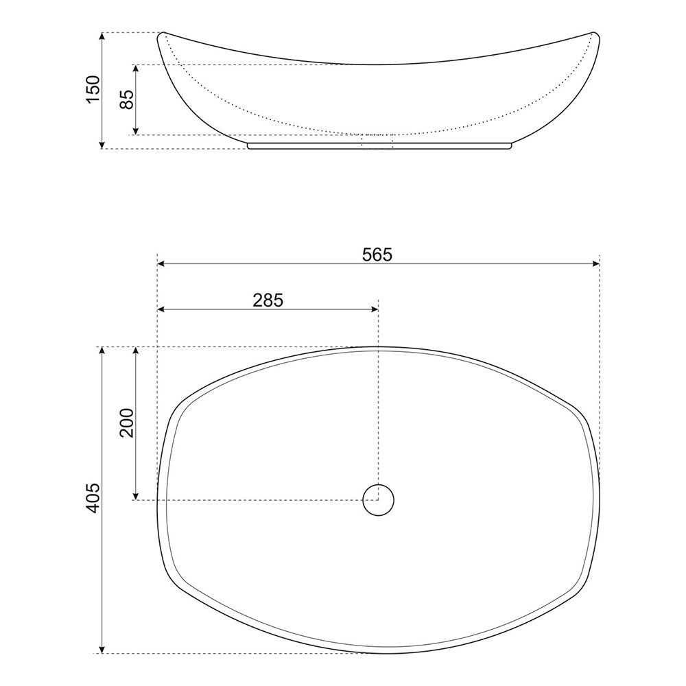 KR-901 kerámia design mosdó