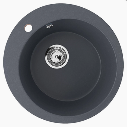 Ulgran U-405 Gránit Mosogatótálca - Egymedencés, Kerek 495 x 220 mm