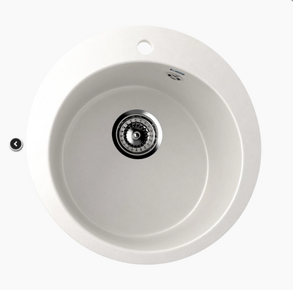 Ulgran U-405 Gránit Mosogatótálca - Egymedencés, Kerek 495 x 220 mm