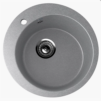Ulgran U-405 Gránit Mosogatótálca - Egymedencés, Kerek 495 x 220 mm