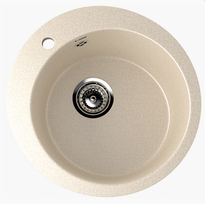 Ulgran U-405 Gránit Mosogatótálca - Egymedencés, Kerek 495 x 220 mm