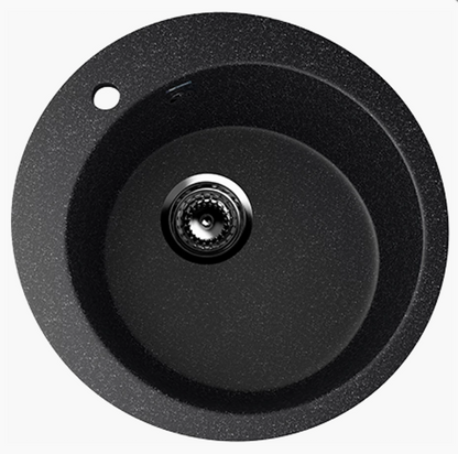 Ulgran U-405 Gránit Mosogatótálca - Egymedencés, Kerek 495 x 220 mm