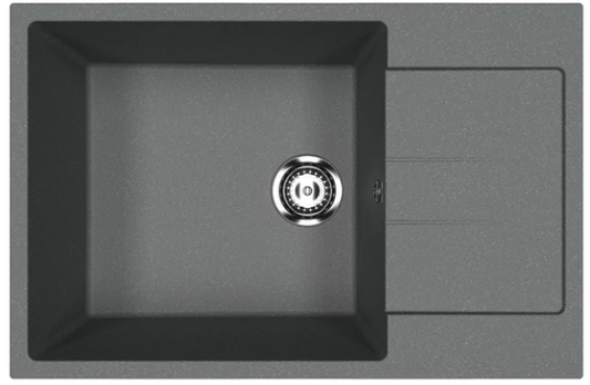 Ulgran U-602-331 Gránit Design Mosogatótálca - Csepegtetőtálcás