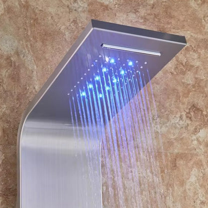 Aquapro hidromasszázs zuhanypanel króm