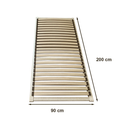 Keretes farugós ágyrács 90x200 cm