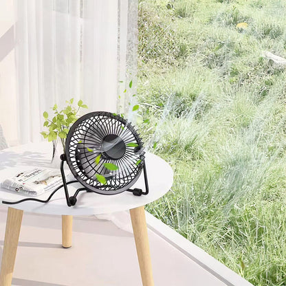Ruen asztali usb ventilátor 5 W fekete