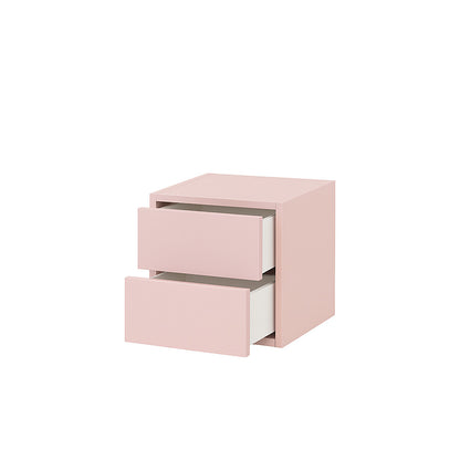 Boxie 2 fiókos fali szekrény 40x40x37 cm pink