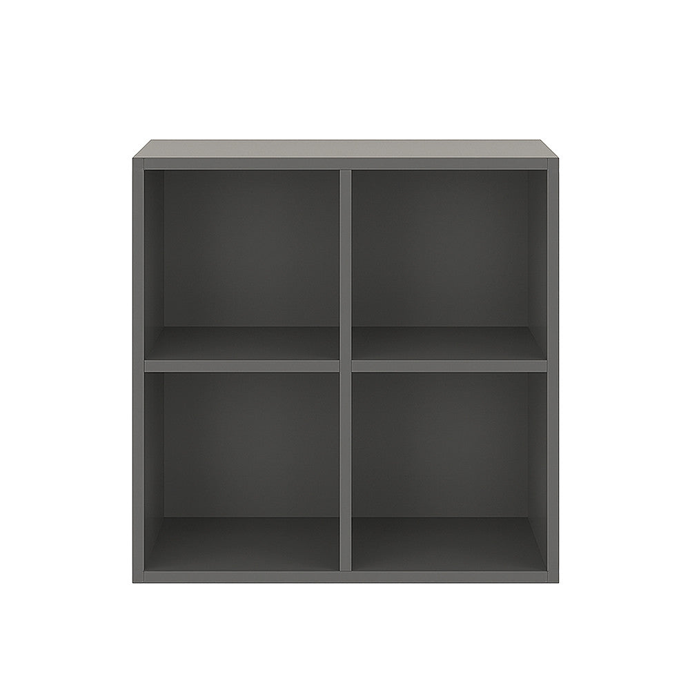 Boxie nyitott fali szekrény 80x80x37 cm antracit