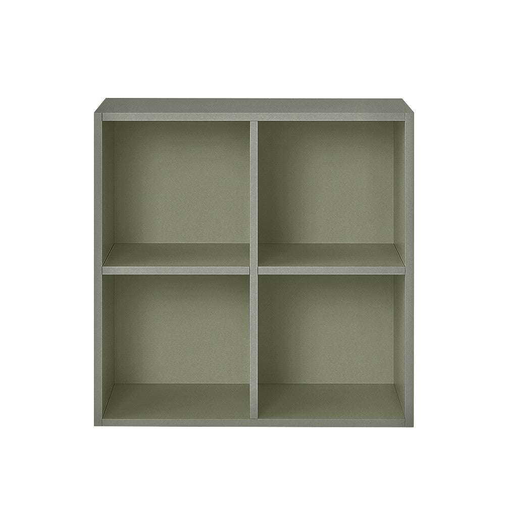 Boxie nyitott fali szekrény 80x80x37 cm zöld