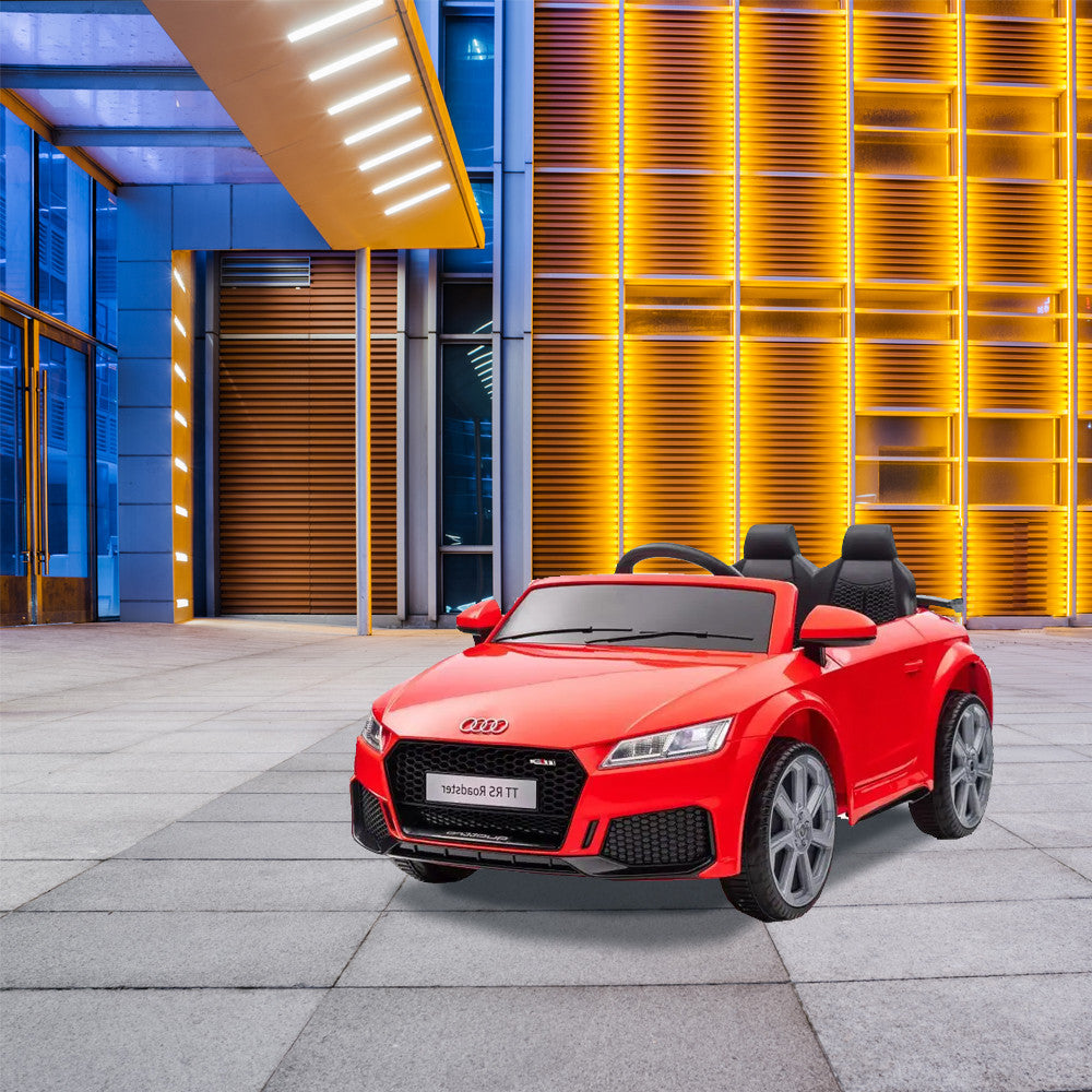 Elektromos autó Audi TT piros_1