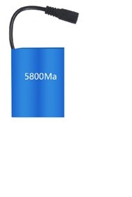 Lithium akkumulátor 58 mAh