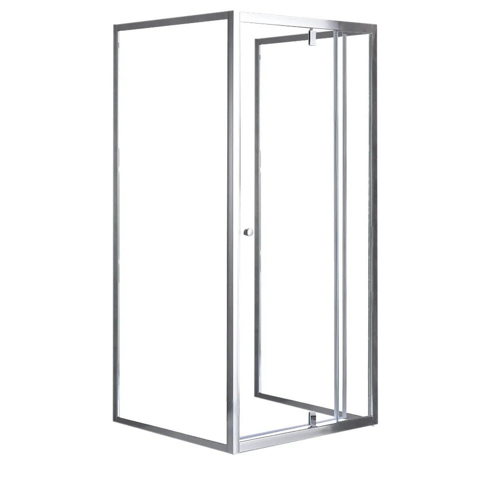 Flexi falsíkra szerelhető aszimmetrikus zuhanykabin 8x9 cm zuhanytálca nélkül