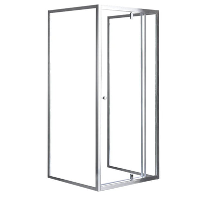 Flexi falsíkra szerelhető aszimmetrikus zuhanykabin 8x9 cm zuhanytálca nélkül