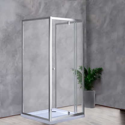 Flexi falsíkra szerelhető szögletes zuhanykabin 9x9 cm zuhanytálca nélkül_1