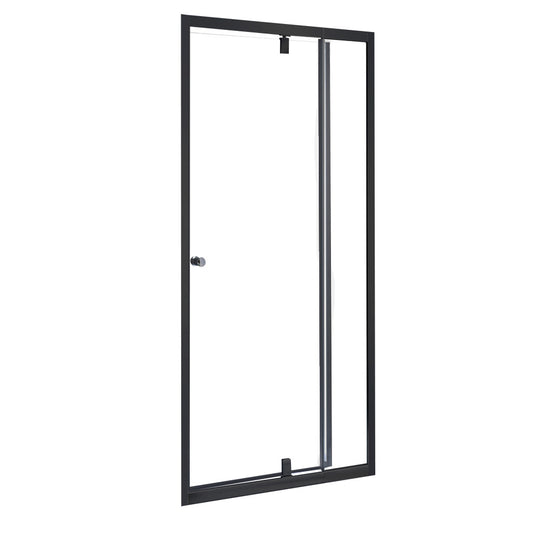 Flexi állítható zuhanyajtó 86-101x185 cm fekete