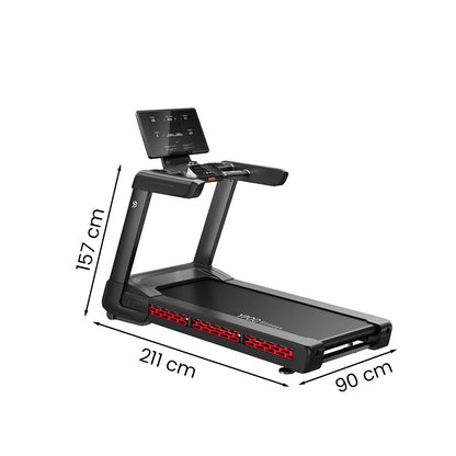 Futópad Led kijelzővel Speedpro Max 150 kg, 6 LE, 25 Km/h, dőlésszög 0-25 százalék