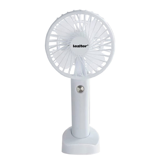 Galar kézi hordozható usb ventilátor tartóval 4 W 1200 mAh fehér