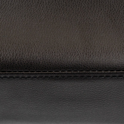 Kelly bőr étkezőszék fekete színben