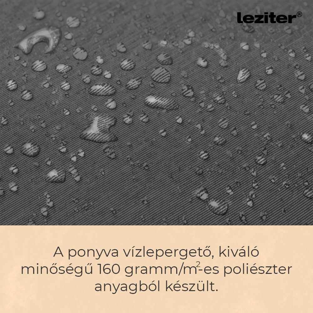 Gina kerti napernyő szürke
