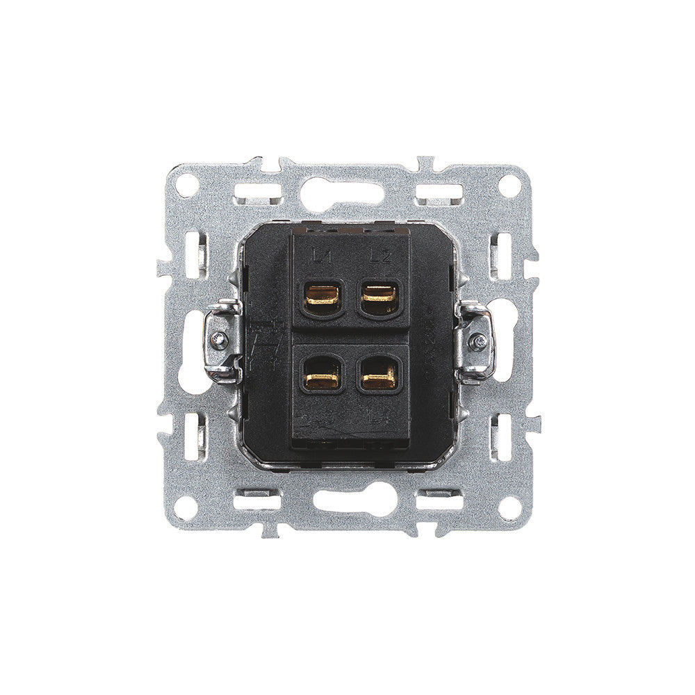 Nova kereszt kapcsoló 10A 250V 107 szürke