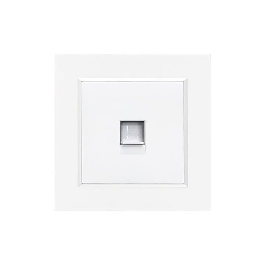 Nova UTP aljzat RJ-45 fehér kerettel