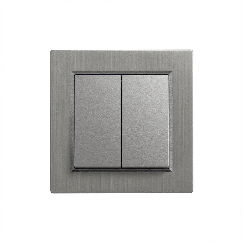 Nova csillárkapcsoló 10A 250V 105 szürke kerettel