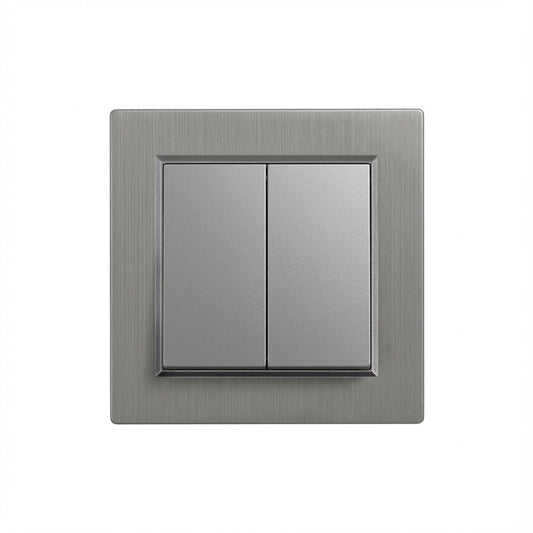 Nova csillárkapcsoló 10A 250V 105 szürke kerettel