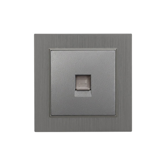 Nova UTP aljzat RJ-45 szürke kerettel