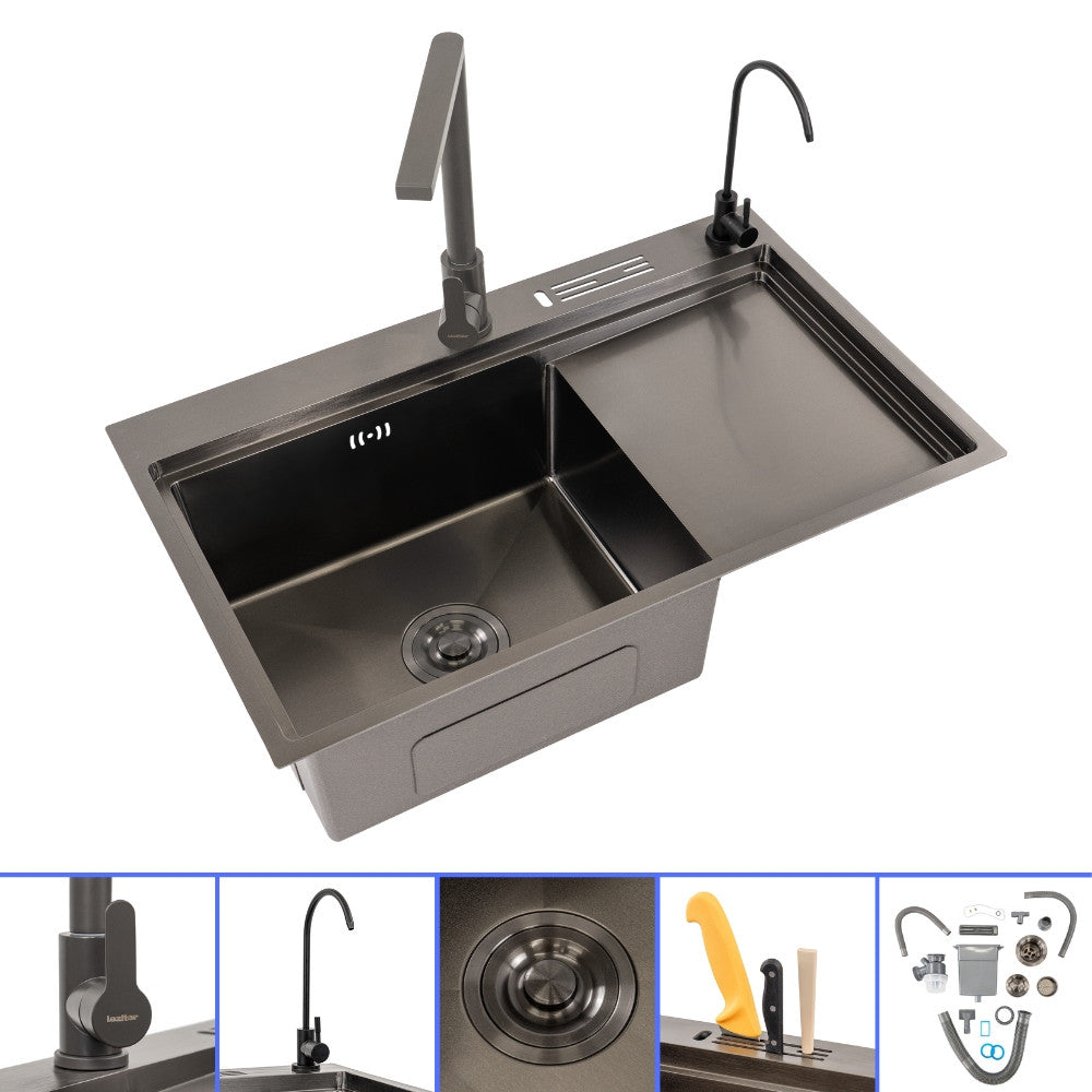 Dahlia III rozsdamentes mosogató