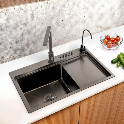 Dahlia III rozsdamentes mosogató