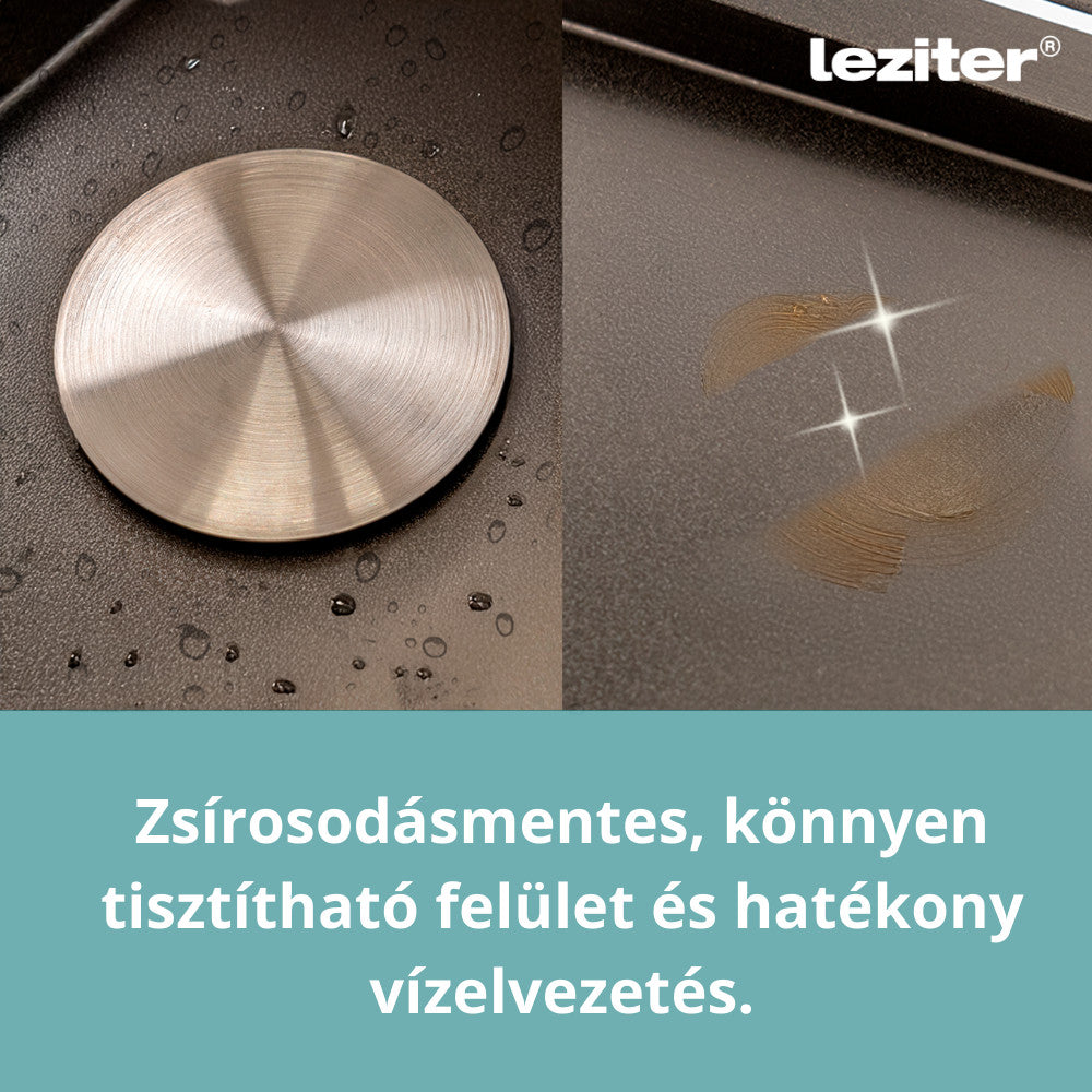 Dahlia III rozsdamentes mosogató