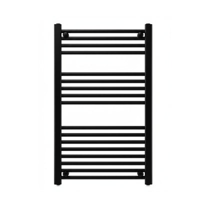Egyenes törölközőszárító radiátor 1000x600 mm fekete