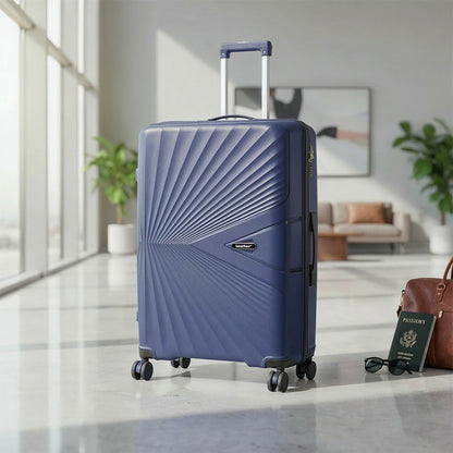 TraveLux Endure III gurulós bőrönd szett kék