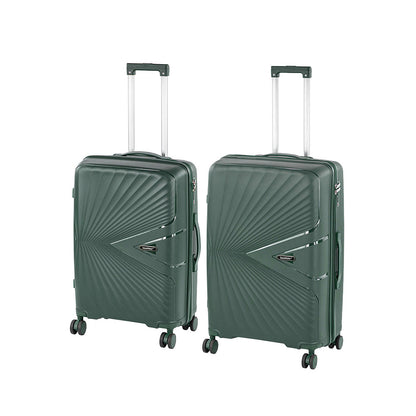 TraveLux Endure IV gurulós bőrönd szett sötétzöld