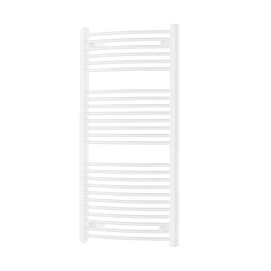 Íves törölközőszárító radiátor 1200x600 mm fehér