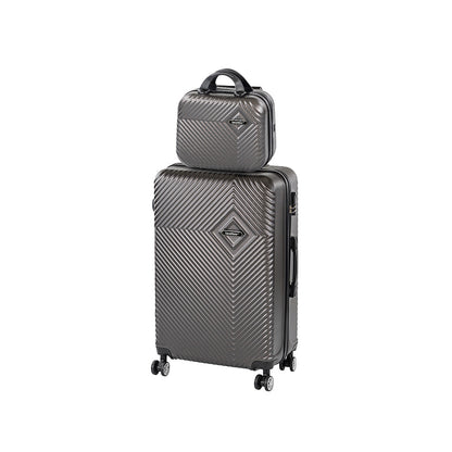 TraveLux Pro VIII gurulós bőrönd szett szürke