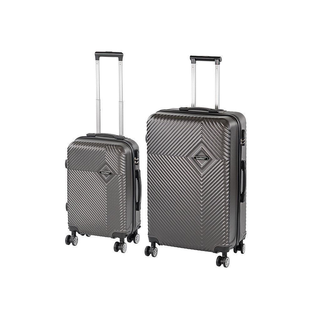 TraveLux Pro X gurulós bőrönd szett szürke