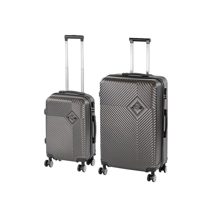 TraveLux Pro X gurulós bőrönd szett szürke