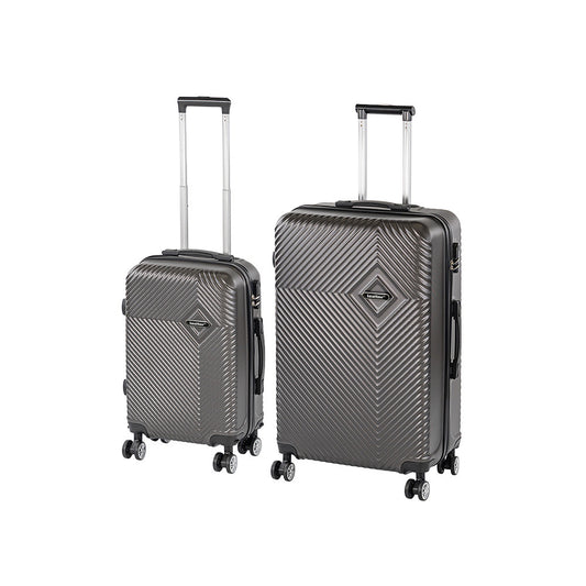 TraveLux Pro X gurulós bőrönd szett szürke