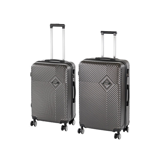 TraveLux Pro XI gurulós bőrönd szett szürke