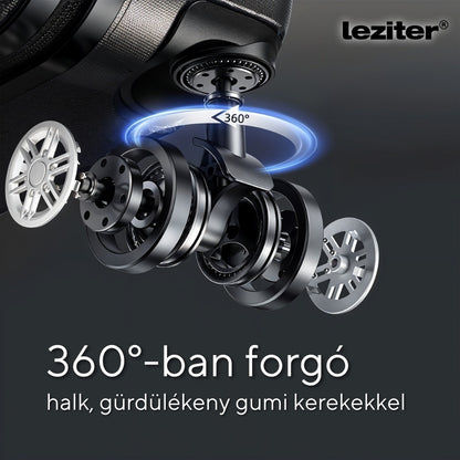 TraveLux Pro XIII gurulós bőrönd szett szürke