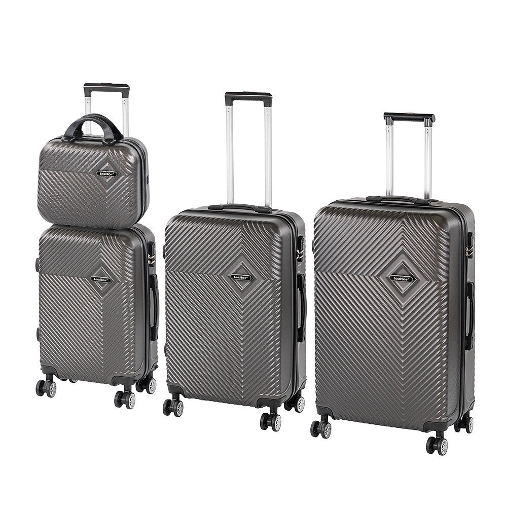 TraveLux Pro XXV gurulós bőrönd szett szürke