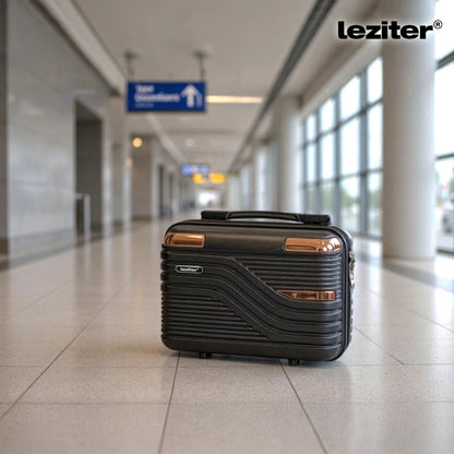 TraveLux Urban IV gurulós bőrönd szett fekete
