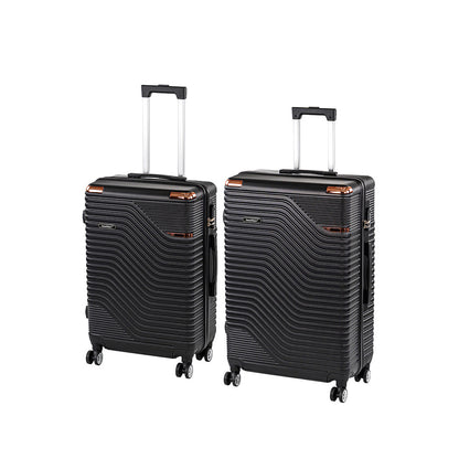 TraveLux Urban XI gurulós bőrönd szett fekete