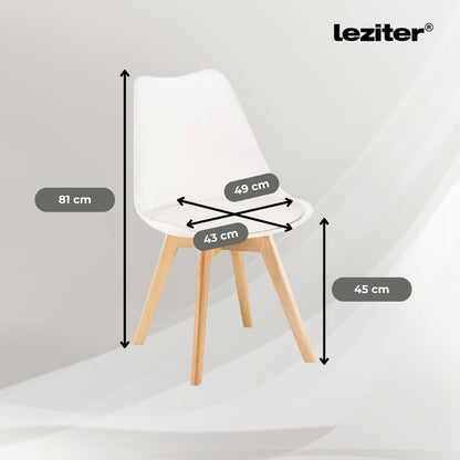 Velon 4+1 étkező garnitúra fehér-fehér