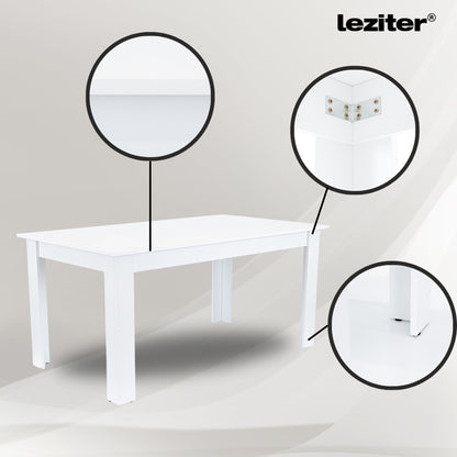 Lola 6+1 étkező garnitúra fekete-fehér
