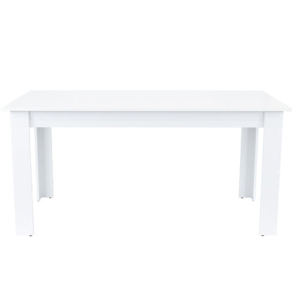 Yorki Standard étkezőasztal 160x90 cm fehér
