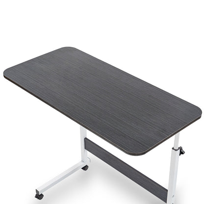 Állítható magasságú laptopasztal 80x40 cm fekete